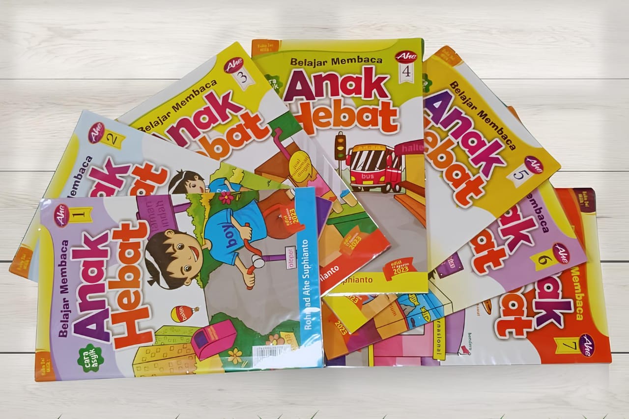 Buku Ahe dari level 1 sampai 7